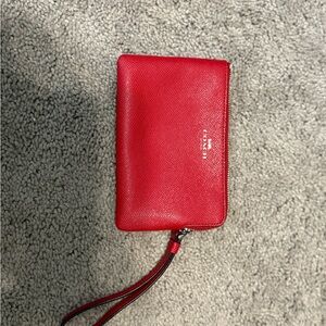 Coach Scarlet Wristlet